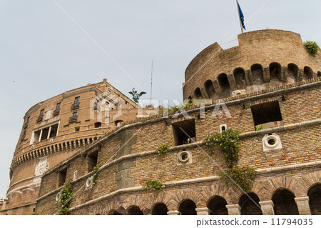 The Mausoleum of Hadrian, usually known as the Castel Sant'Angel 11794035