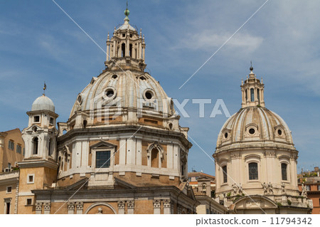 Chiesa del Santissimo Nome di Maria al Foro Traiano and Santa Ma 11794342