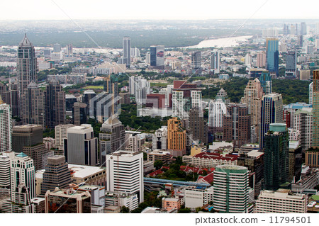 BANGKOK - SEPTEMBER 15 : Bangkok city view September 15, 2011 in 11794501
