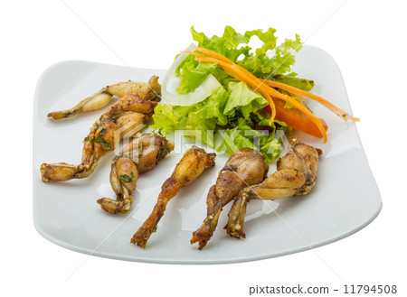 Grilled frog legs Grilled frog legs 11794508
