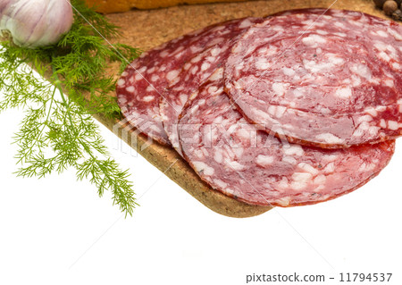 Fresh ripe salami Fresh ripe salami 11794537