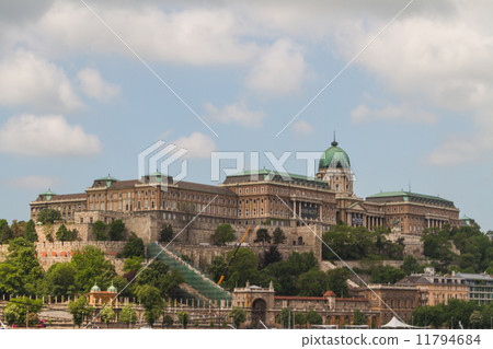 historic Royal Palace in Budapest 11794684