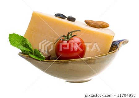 Old hard cheese 11794953