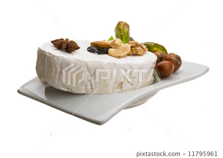 Fresh soft brie cheese Fresh soft brie cheese 11795961
