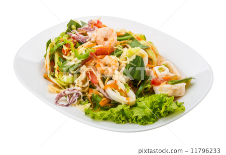 Asian seafood salad 11796233