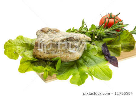 Bacon with vegetables 11796594