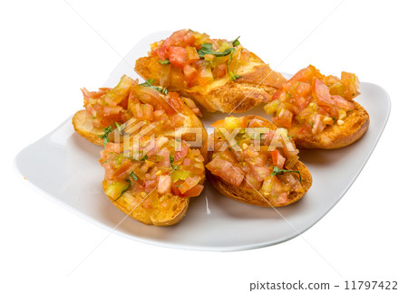 Bruschetta with tomato 11797422
