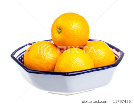 Heap of oranges in the dish Heap of oranges in the dish 11797456