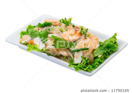 Glass noodle with shrimps 11798189