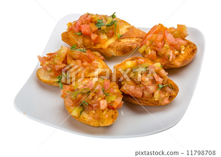 Bruschetta with tomato Bruschetta with tomato 11798708