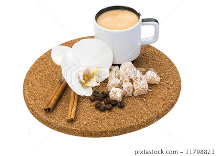 Coffee with Turkish delight 11798821