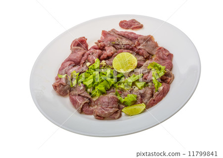 圖庫照片: beef carpaccio