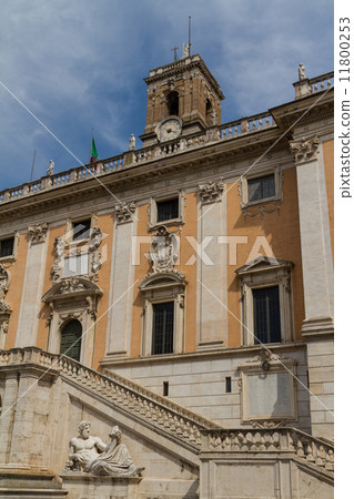 Campidoglio square (Piazza del Campidoglio) in Rome, Italy Campidoglio square (Piazza del Campidoglio) in Rome, Italy 11800253