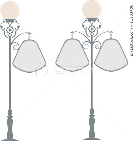 Wrought Iron Signage With Lamp, Lantern Wrought Iron Signage With Lamp, Lantern 11803406