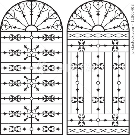 Wrought Iron Gate, Door, Fence, Window, Grill, Railing Design Wrought Iron Gate, Door, Fence, Window, Grill, Railing Design 11803408