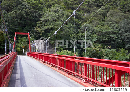 武田溫泉的吊橋 武田溫泉的吊橋 11803519