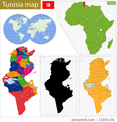 Tunisia map Tunisia map 11805136
