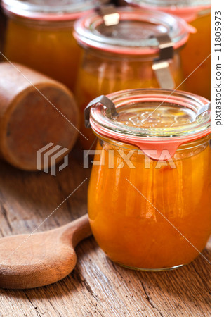 Homemade jam from melons 11805973