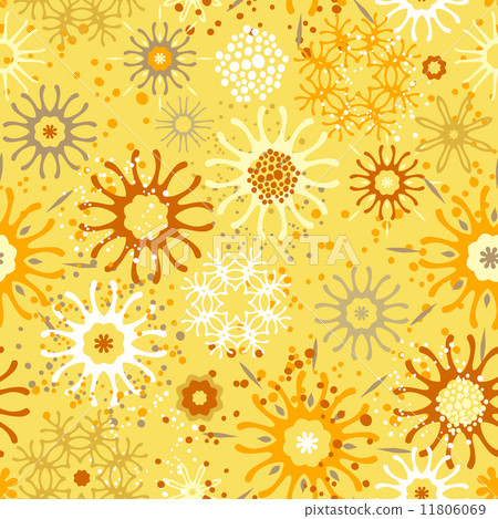 Seamless pattern with doodle ornament Seamless pattern with doodle ornament 11806069