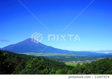 August Landscape · Mt. Fuji 564 20th Pass Passage Observation 11807874