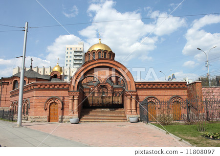 Alexander Nevsky Cathedral (church) in Novosibirsk, Russia in May Alexander Nevsky Cathedral (church) in Novosibirsk, Russia in May 11808097