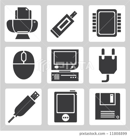 electronics device icons 11808899
