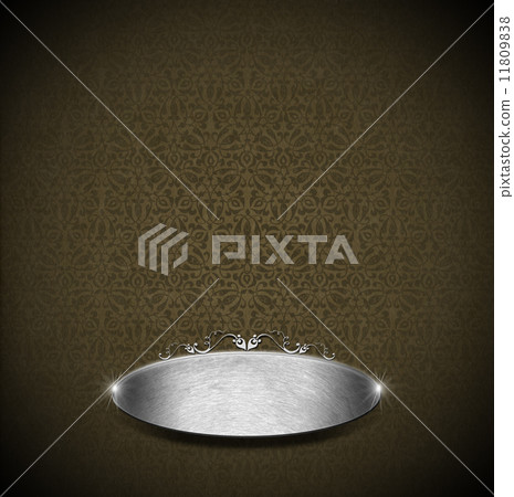 Luxury Floral Brown and Silver Velvet Background Luxury Floral Brown and Silver Velvet Background 11809838