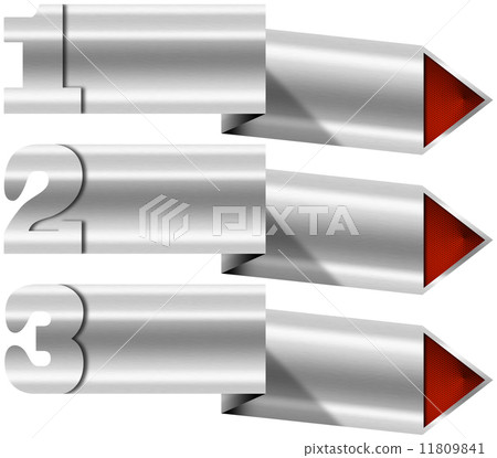 Metal Banners with Three Options 11809841