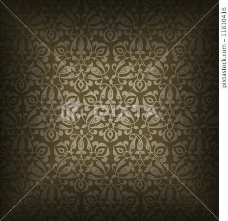 Luxury Brown Floral Background Luxury Brown Floral Background 11810416