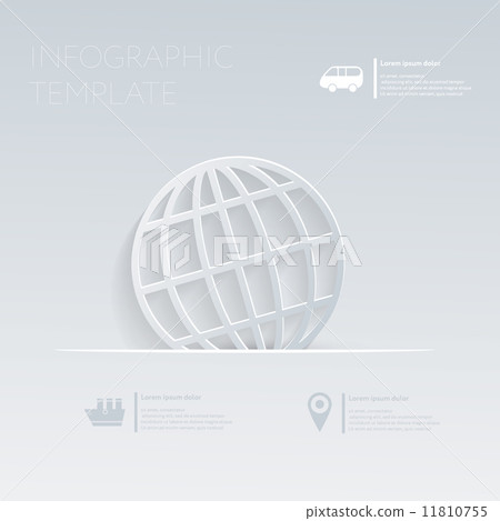 globe. Theme holidays. Template infographic or website layout. globe. Theme holidays. Template infographic or website layout. 11810755