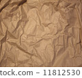 Rough paper texture, crumpled old paper 11812530