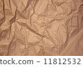 Rough paper texture, crumpled old paper 11812532