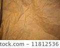 Rough paper texture, crumpled old paper 11812536