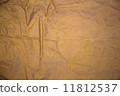 Rough paper texture, crumpled old paper 11812537