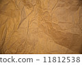 Rough paper texture, crumpled old paper 11812538