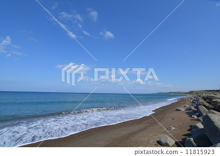 Coastline of the Sea of Okhotsk Sea 11815923
