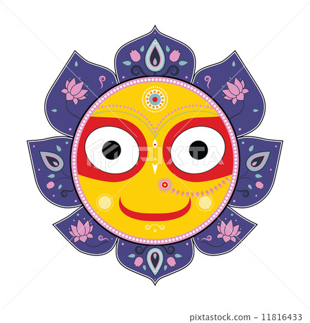 Jagannath Symbol Stock Illustrations – 113 Jagannath Symbol Stock  Illustrations, Vectors & Clipart - Dreamstime