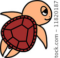 Sea turtle (swimming) 11820187