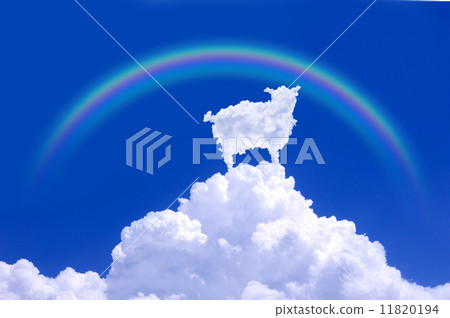 A sheep cloud 11820194