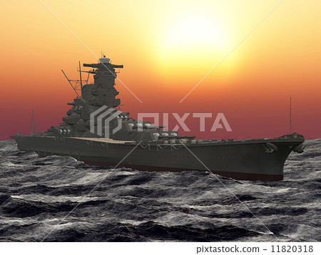 Super classic battleship Yamato 11820318