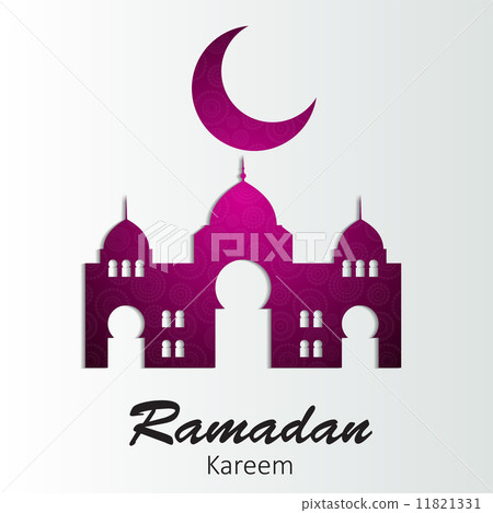 Background for Muslim Community Festival Vector Illustration 11821331