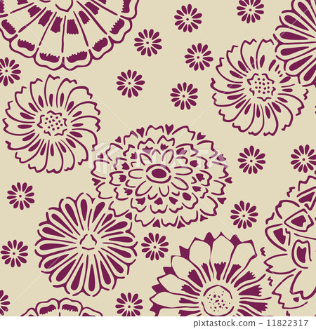Pattern of Kyoto pattern - Stock Illustration [11822317] - PIXTA