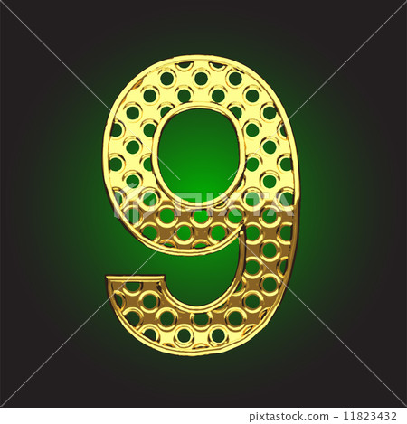 Vector golden figure 11823432