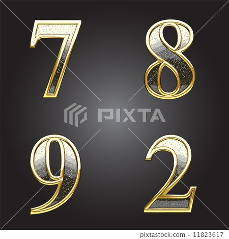 Golden and silver figure Golden and silver figure 11823617