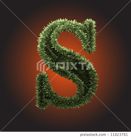 vector grass figure 11823781