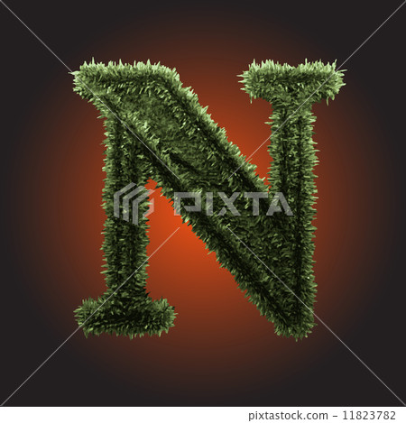 vector grass figure vector grass figure 11823782