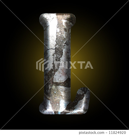 vector old stone letter 11824920