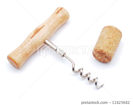 corkscrew on a white background 11825682