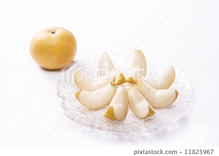 小水梨什錦梨切形像素材 11825967