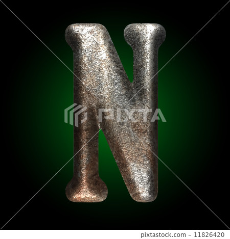 vector old stone letter 11826420